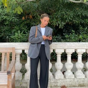 Djerf Avenue Forever Blazer Grey Small